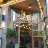 The entrance  at Yes Yes Yes in Helsinki