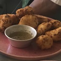 Cauliflower tempura at Yes Yes Yes in Helsinki