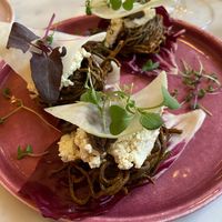 Black bean pasta  at Yes Yes Yes in Helsinki