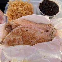 Vegan chicken supreme quesadilla at Nacho Taco in Jacksonville