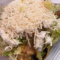 Supreme Nachos with vegan meat and vegan dairy  at Nacho Taco in Jacksonville