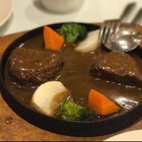 vegan grain Hamburg  at Future Food Cafe Restaurant Tubu Tubu in Tokyo