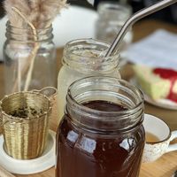 Immune Boost hot medicinal tea & Lavender Lemonade Kombucha ✨ at The Moth Cafe - Downtown in Edmonton