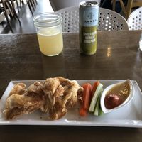 Breaded mushroom appetizer   at The Moth Cafe - Downtown in Edmonton