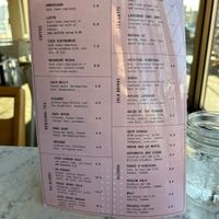 Drink menu as at Oct 12/23  at The Moth Cafe - Downtown in Edmonton