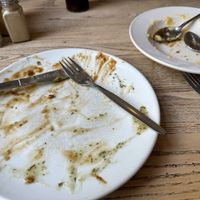Cleaned my plate - it was delicious !  at Goddards at Greenwich in South East London