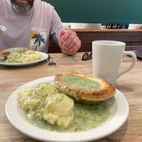 Pie and liquor   at Goddards at Greenwich in South East London