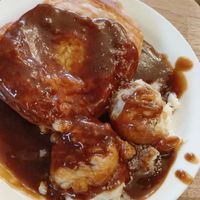 Banks pie mash and gravy at Goddards at Greenwich in South East London