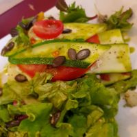 Zucchini lasagna at SOJI in Marseille