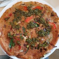 The 'veggie' vegan pancake at Pancakes - Prins Hendrikkade in Amsterdam