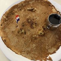 my 19€ pancake.   at Pancakes - Prins Hendrikkade in Amsterdam