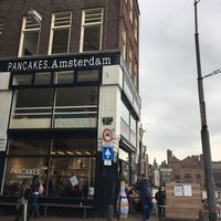 Pancakes Amsterdam building at Pancakes - Prins Hendrikkade in Amsterdam