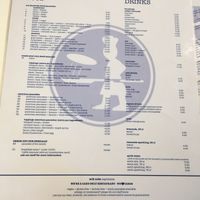 Normal menu at Pancakes - Prins Hendrikkade in Amsterdam
