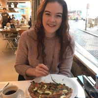 Vegan Dutch pancake at Pancakes - Prins Hendrikkade in Amsterdam