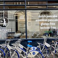store front at Pancakes - Prins Hendrikkade in Amsterdam