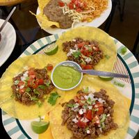 Vegan corn tacos  at Sunrise Tacos in Bangkok
