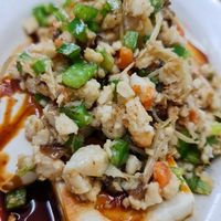 Black bean tofu at SHU Vegetarian 蔬方斋 in West Singapore