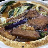 Curry fish  at SHU Vegetarian 蔬方斋 in West Singapore