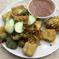 Indian rojak  at SHU Vegetarian 蔬方斋 in West Singapore