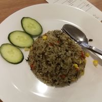 1. Pickled Olive Fried Rice SGD3.50 at Maitree Cafe 慈素轩 in Central Singapore
