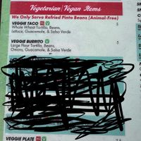  Vegan options  at Las Palmas Taco Bar in Santa Cruz