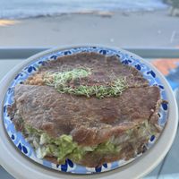 Veggie plate  at Las Palmas Taco Bar in Santa Cruz
