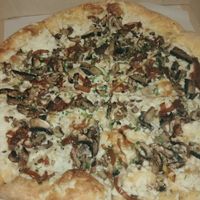 Holy Shitake pie. (Too much crust) at Mellow Mushroom in North Myrtle Beach