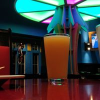 Long list of beers at Mellow Mushroom in North Myrtle Beach