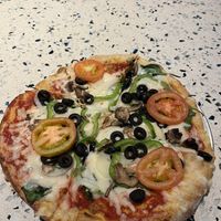 Veg Out ordered vegan  #Veganuary at Mellow Mushroom in North Myrtle Beach
