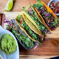Tacos   at La Bruja Vegan Foods in Antigua
