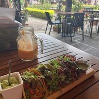 Tacos 🌮   at La Bruja Vegan Foods in Antigua
