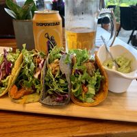   at La Bruja Vegan Foods in Antigua