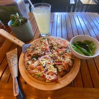   at La Bruja Vegan Foods in Antigua