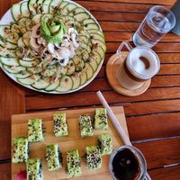  at La Bruja Vegan Foods in Antigua