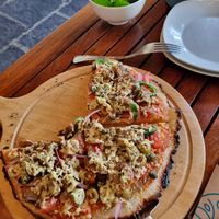  at La Bruja Vegan Foods in Antigua