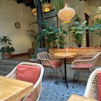   at La Bruja Vegan Foods in Antigua