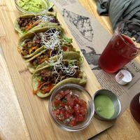 Beyond tacos  at La Bruja Vegan Foods in Antigua