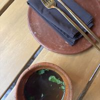   at La Bruja Vegan Foods in Antigua