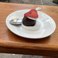   at La Bruja Vegan Foods in Antigua