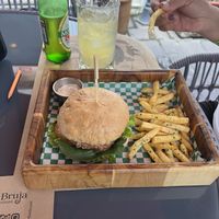   at La Bruja Vegan Foods in Antigua