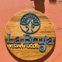   at La Bruja Vegan Foods in Antigua