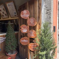   at La Bruja Vegan Foods in Antigua