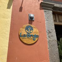   at La Bruja Vegan Foods in Antigua