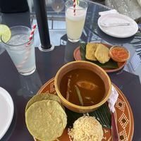 pepian  at La Bruja Vegan Foods in Antigua