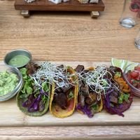 Tacos  at La Bruja Vegan Foods in Antigua