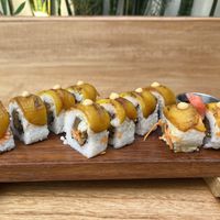 Sushi  at La Bruja Vegan Foods in Antigua