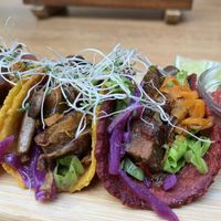 Tacos   at La Bruja Vegan Foods in Antigua