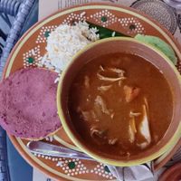 Deliciosa comida típica Guatemalteca! at La Bruja Vegan Foods in Antigua