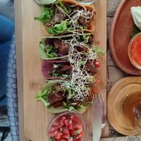  at La Bruja Vegan Foods in Antigua