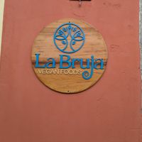 Love seeing "Vegan" at La Bruja Vegan Foods in Antigua